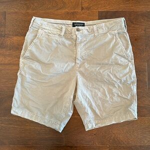 American Eagle Next Level Flex Gray Shorts Size 34 Waist